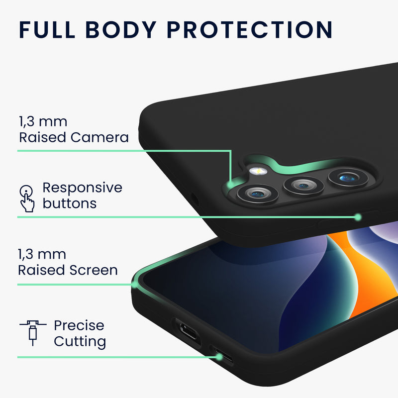kwmobile Protective Case Compatible with Samsung Galaxy S25 Case Silicone Phone Case for Samsung S25 Soft Finish Wireless Charging for Galaxy S25 Case