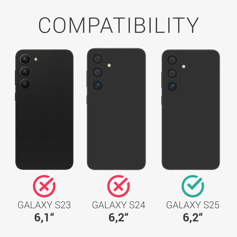 3x Matte Screen Protector compatible with Samsung Galaxy S25