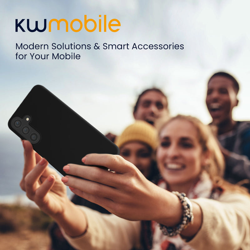 kwmobile Case Compatible with Samsung Galaxy S25 Case Cover Suitable for Wireless Charging