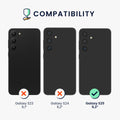 kwmobile Case Compatible with Samsung Galaxy S25 Case Cover Suitable for Wireless Charging