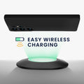 kwmobile Case Compatible with Samsung Galaxy S25 Ultra Case Soft Silicone Cover Suitable for Wireless Charging
