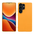 kwmobile Hülle kompatibel mit Samsung Galaxy S25 Ultra Hülle - weiches TPU Silikon Case - Cover geeignet für kabelloses Laden - Fruity Orange Fruity Orange  