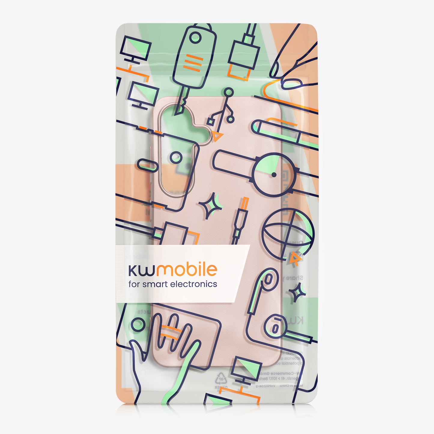 kwmobile Phone Case for Samsung Galaxy S25 Case Silicone Case Protective Cover