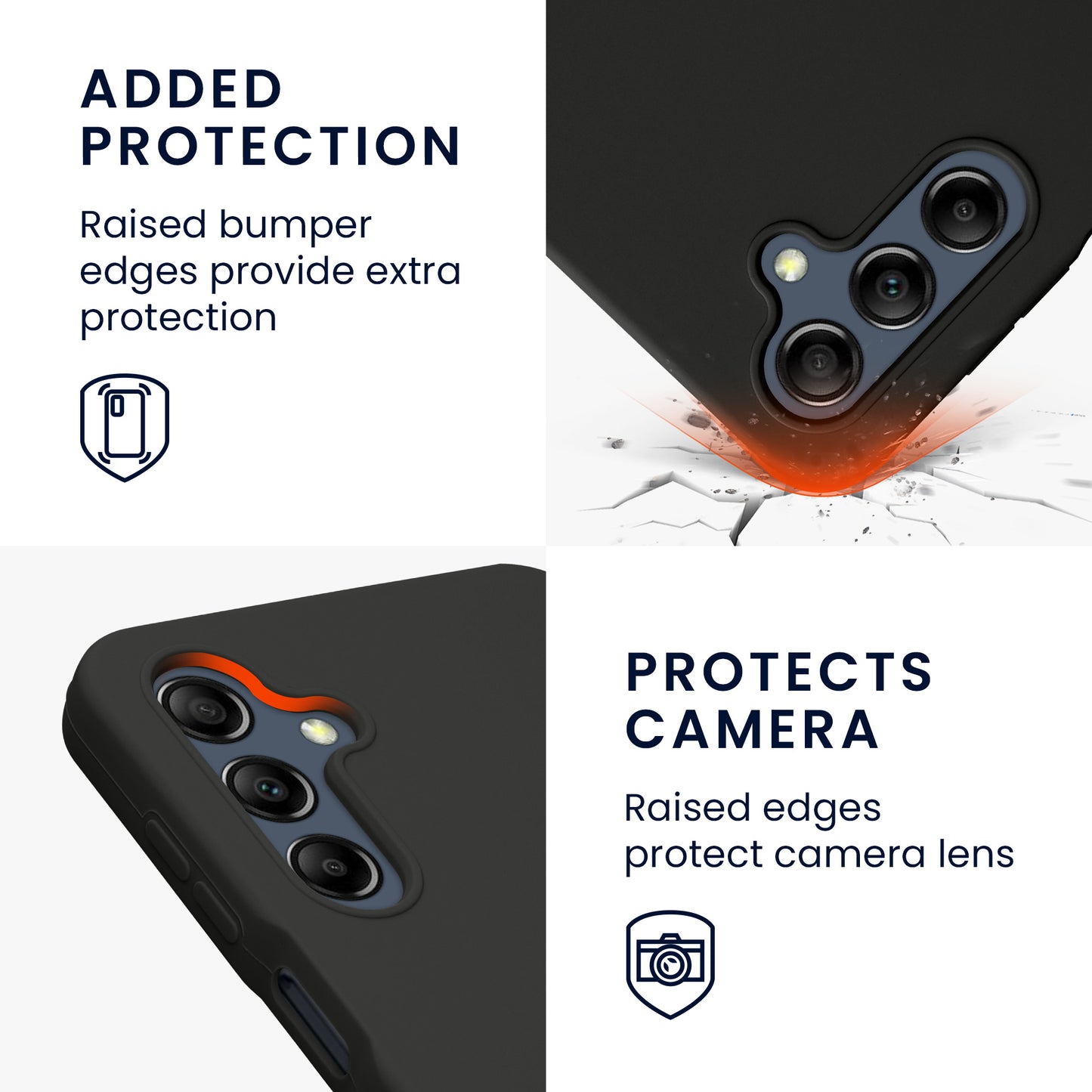 kwmobile Phone Case for Samsung Galaxy A16 5G - Silicone Case - Wireless Charging - Protective Cover
