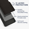 kwmobile Phone Case for Samsung Galaxy A16 5G - Silicone Case - Wireless Charging - Protective Cover