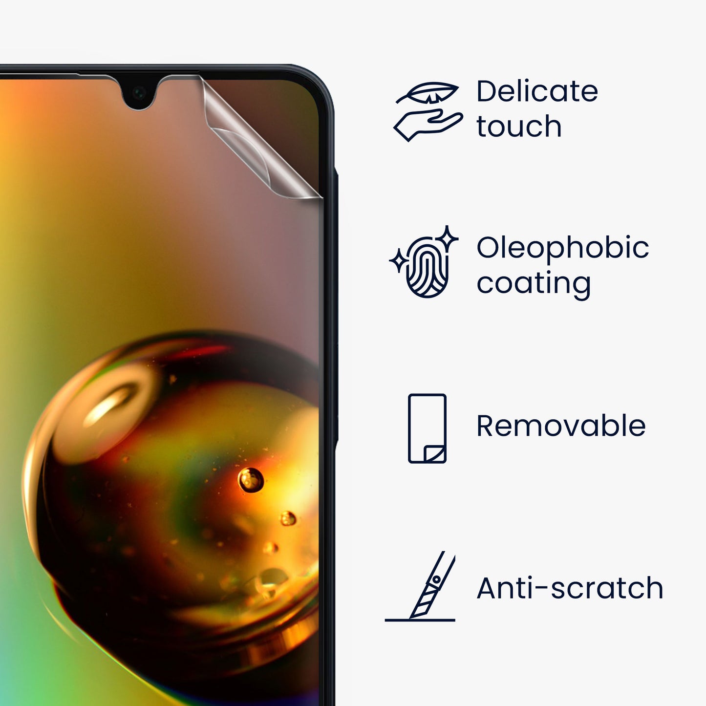 3x Crystal Clear Screen Protector for Samsung Galaxy A16 5G