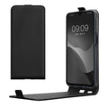 kwmobile Schutzhülle kompatibel mit Samsung Galaxy A16 5G - Hülle Handy - Flip Case Handyhülle Schwarz Schwarz  