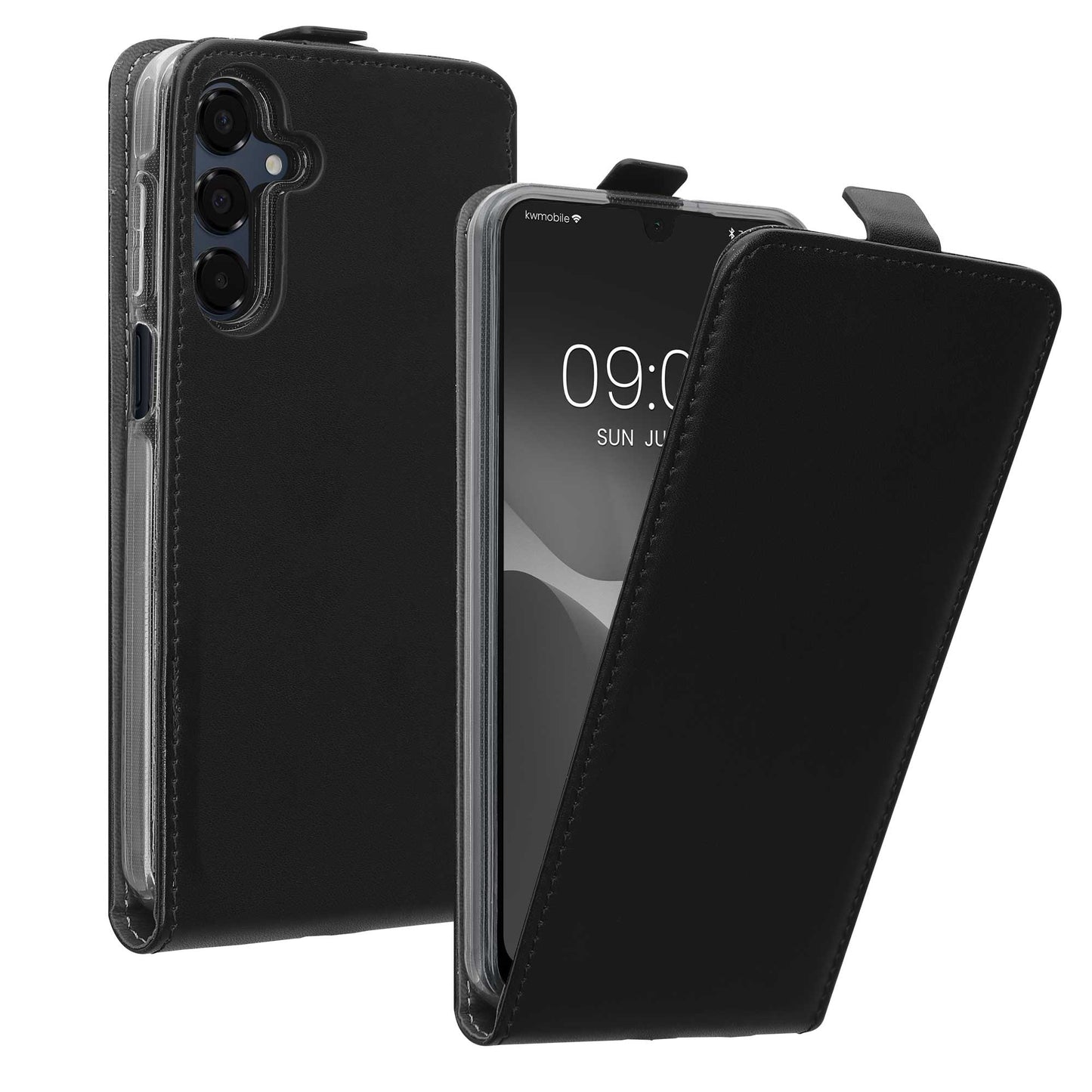 kwmobile Protective Case Compatible with Samsung Galaxy A16 5G - Phone Cover - Flip Case Phone Cover