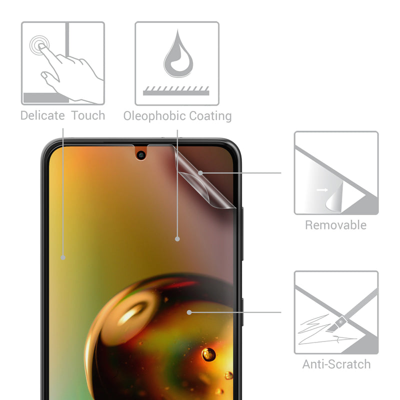 3x Screen Protector matte compatible with Samsung Galaxy S21