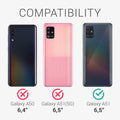 3x Screen Protector Matte compatible with Samsung Galaxy A51