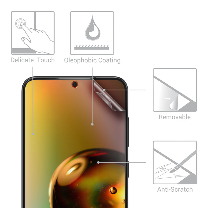 3x Matte Screen Protector compatible with Samsung Galaxy S24 FE