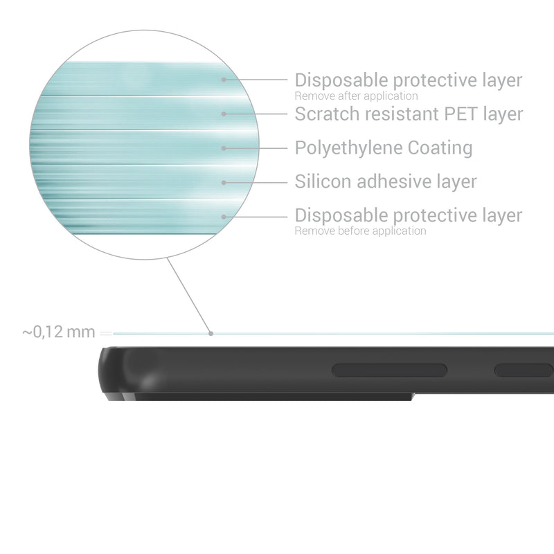 3x Matte Screen Protector compatible with Samsung Galaxy S22 Plus