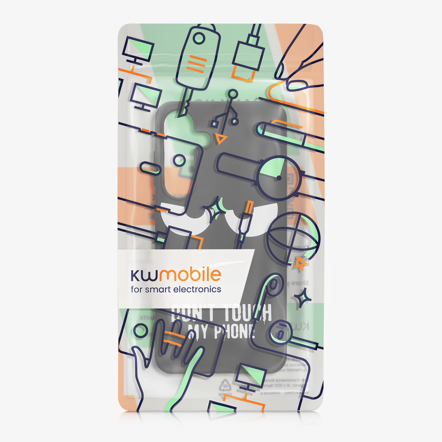 kwmobile Case Compatible with Samsung Galaxy S25 Plus - Silicone Phone Case