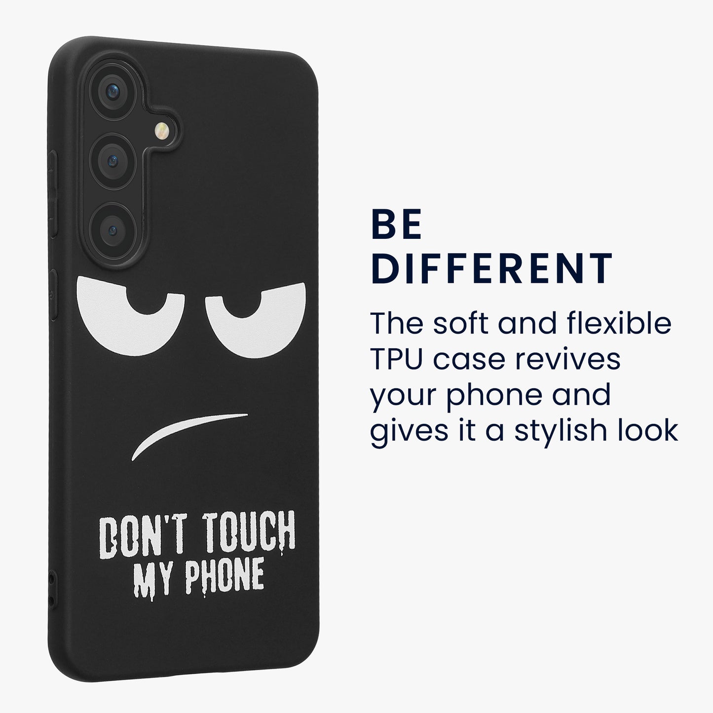 kwmobile Case Compatible with Samsung Galaxy S25 Plus - Silicone Phone Case