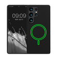 kwmobile Case compatible with Samsung Galaxy S25 Ultra Magnetic Silicone Case compatible with MagSafe Cover rubberized