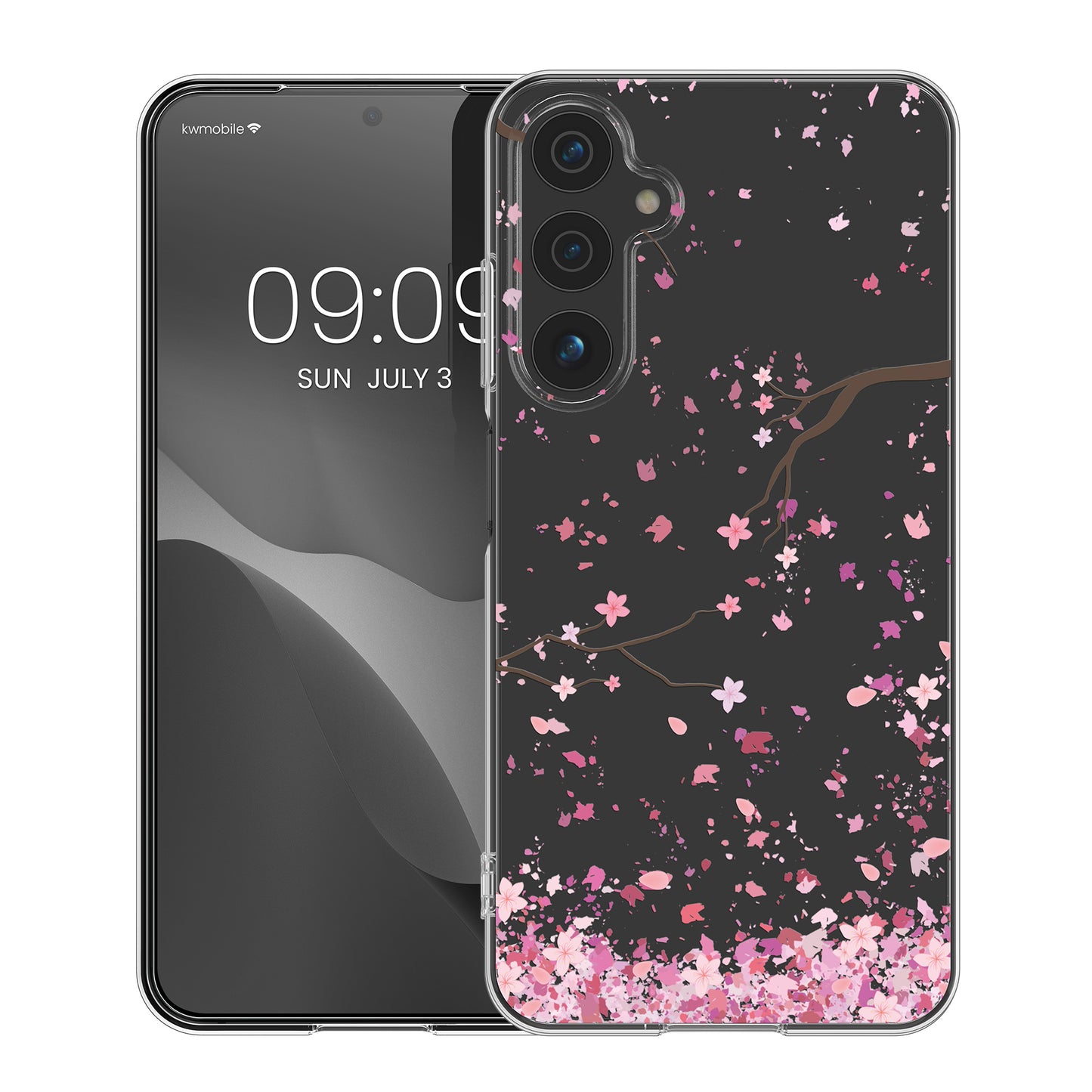 kwmobile Case Compatible with Samsung Galaxy A16 5G - Silicone Cover Transparent