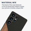 kwmobile Case Compatible with Samsung Galaxy S25 Ultra - Phone Case - Phone Protective Cover - Smartphone Cover