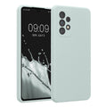 kwmobile Handyhülle kompatibel mit Samsung Galaxy A53 5G Hülle - gummierte Handy Case aus Silikon in Cool Mint Cool Mint  