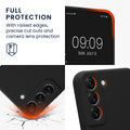 kwmobile Case Compatible with Samsung Galaxy S22 - Silicone Rubberized Case - Phone Cover - Phone Case