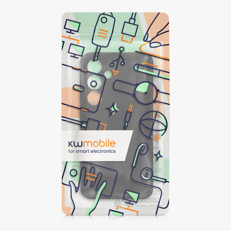 kwmobile Case Compatible with Samsung Galaxy S24 - Phone Case - Cell Phone Cover