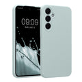 kwmobile Handyhülle kompatibel mit Samsung Galaxy A55 5G Hülle - gummierte Handy Case aus Silikon in Cool Mint Cool Mint  