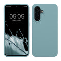 kwmobile Hülle kompatibel mit Samsung Galaxy A56 5G Hülle - Silikon Handy Case - Handyhülle weiche Oberfläche - kabelloses Laden - Antique Stone Antique Stone  