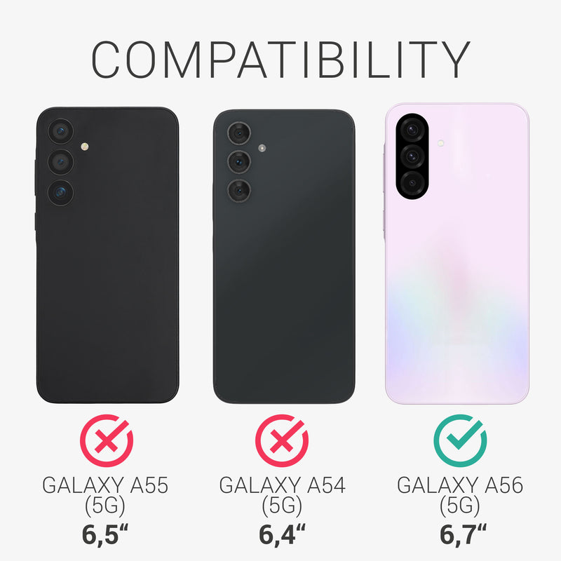 3x Matte Screen Protector compatible with Samsung Galaxy A56 5G