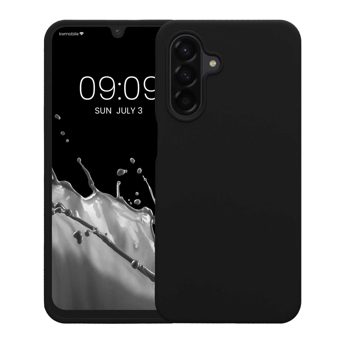kwmobile Phone Case for Samsung Galaxy A26 5G - Silicone Case - Wireless Charging - Protective Cover