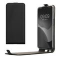 kwmobile Schutzhülle kompatibel mit Samsung Galaxy A36 5G - Hülle Handy - Flip Case Handyhülle Schwarz Schwarz  
