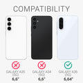 3x Matte Screen Protector compatible with Samsung Galaxy A36 5G