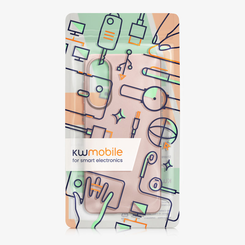 kwmobile Phone Case for Samsung Galaxy S25 Edge Case Silicone Cover Protector