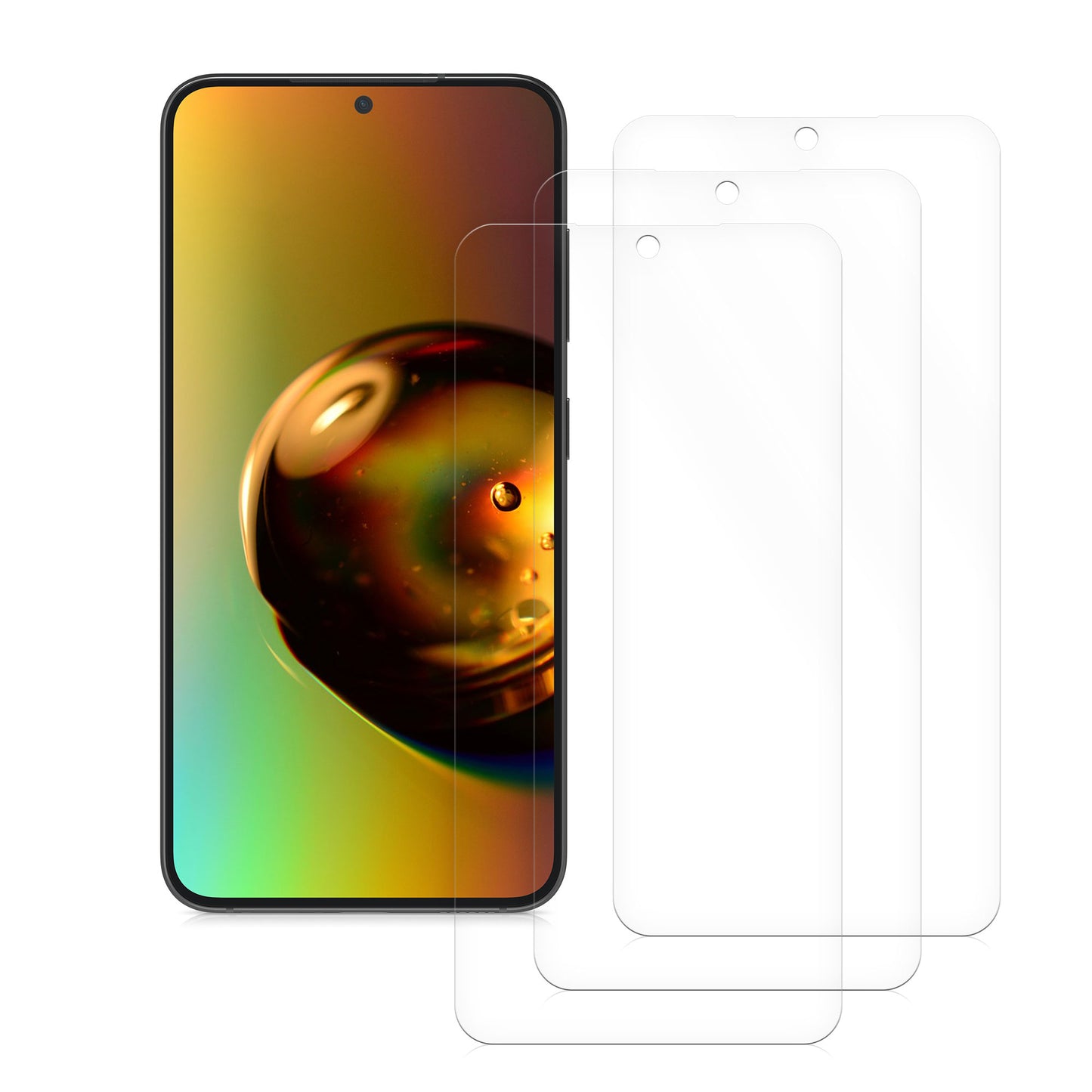 3x Crystal Clear Screen Protector for Samsung Galaxy S25 Edge