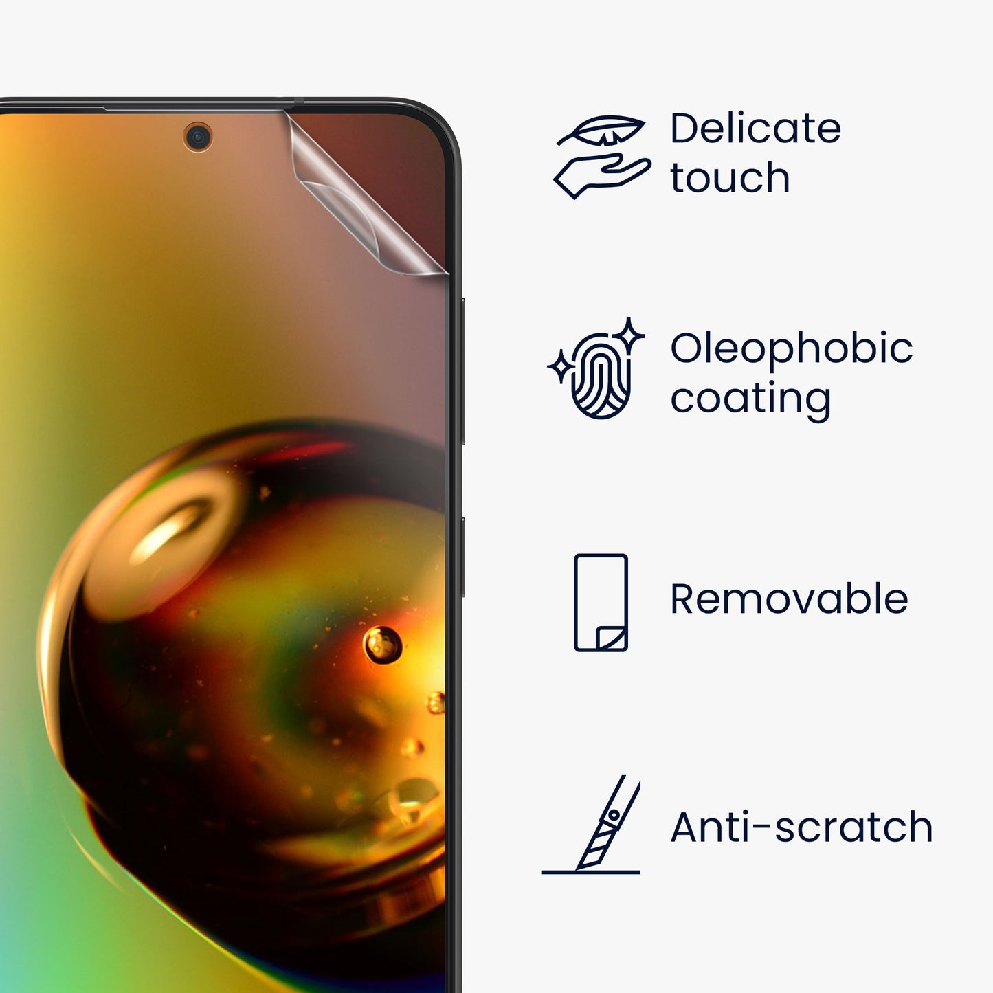 3x Crystal Clear Screen Protector for Samsung Galaxy S25 Edge