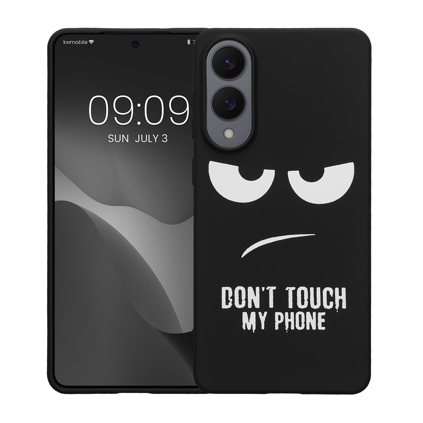 kwmobile Case Compatible with Samsung Galaxy S25 Edge - Silicone Phone Cover