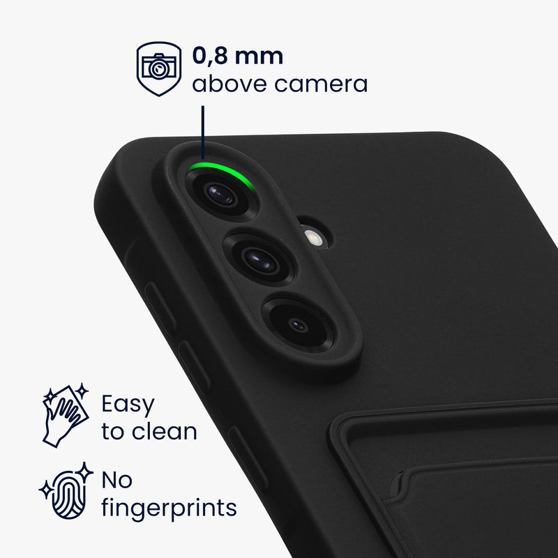 kwmobile Phone Case compatible with Samsung Galaxy A36 5G Case - Phone Cover with Card Slot