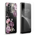 kwmobile Case Compatible with Samsung Galaxy A33 5G Phone Case with Glass Screen Protector
