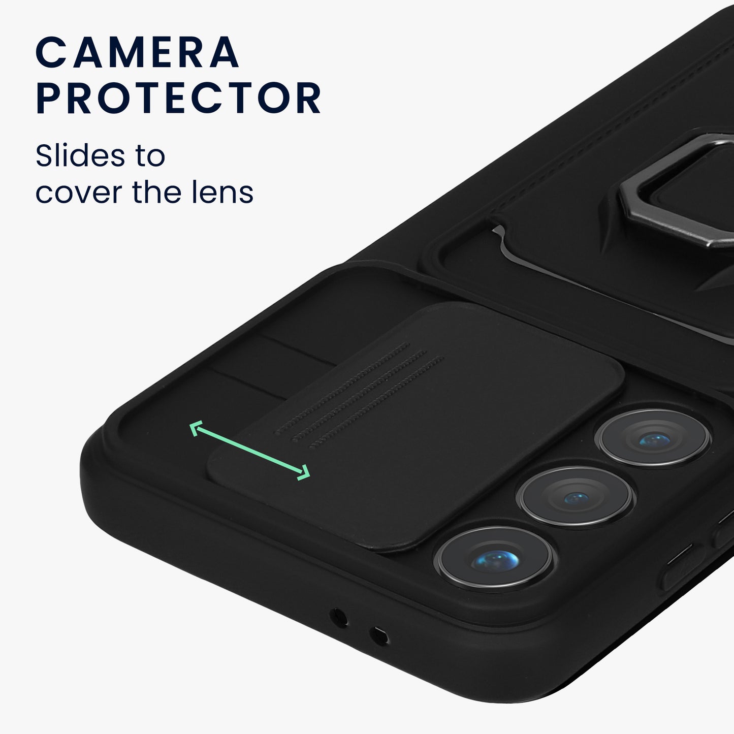 kwmobile Phone Case Compatible with Samsung Galaxy S24 FE Soft Case with Camera Protection Card Slot