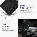 kwmobile Phone Case Compatible with Samsung Galaxy S25 Ultra - Soft Case with Camera Protection - Card Slot