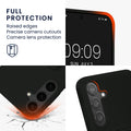 kwmobile Phone Case for Samsung Galaxy S24 Plus Case Finger Holder and Stand Protective Cover