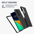 kwmobile Flip Hard Case Compatible with Samsung Galaxy Z Fold6 - Cover for Foldable Phone - Phone Case