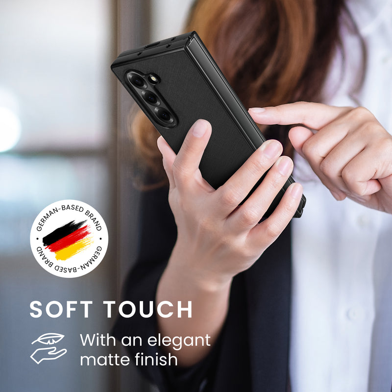 kwmobile Flip Hard Case Compatible with Samsung Galaxy Z Fold6 - Cover for Foldable Phone - Phone Case