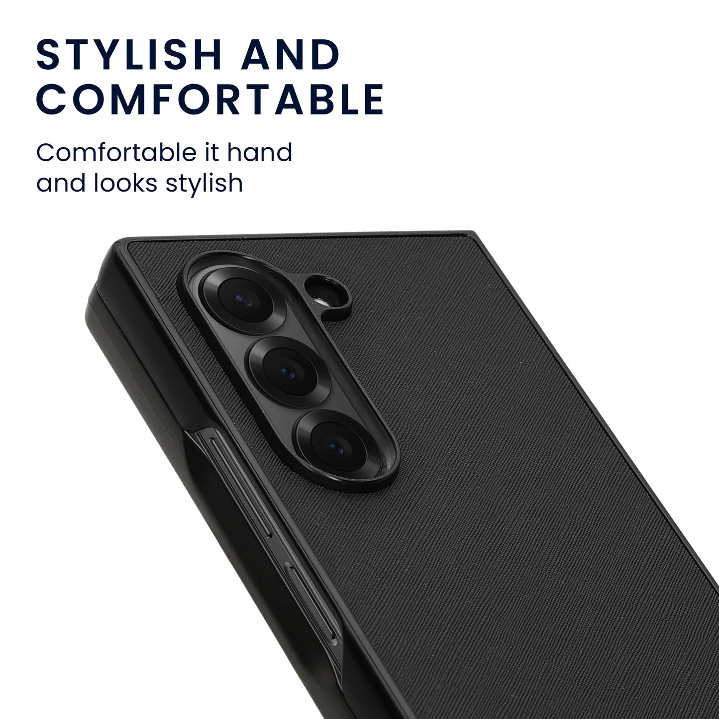 kwmobile Flip Hard Case Compatible with Samsung Galaxy Z Fold6 - Cover for Foldable Phone - Phone Case