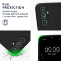 kwmobile Phone Case for Samsung Galaxy A54 5G Case - Soft Mobile Phone Silicone Case - Protective Cover