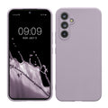 kwmobile Handyhülle kompatibel mit Samsung Galaxy A54 5G Hülle - Handy Case aus weichem Silikon in Lavendel Lavendel  