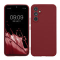 kwmobile Handyhülle kompatibel mit Samsung Galaxy A54 5G Hülle - Handy Case aus weichem Silikon in Bordeaux Violett Bordeaux Violett  