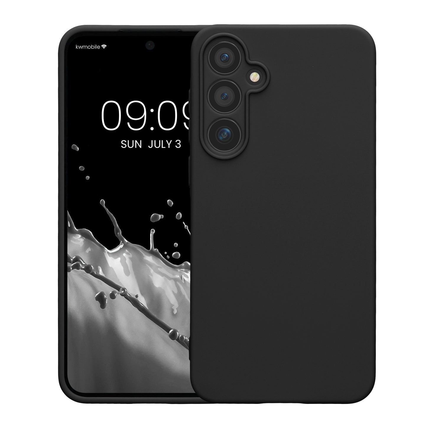 kwmobile Phone Case for Samsung Galaxy A55 5G - Soft Silicone Case - Protective Cover