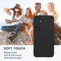 kwmobile Phone Case for Samsung Galaxy A55 5G - Soft Silicone Case - Protective Cover