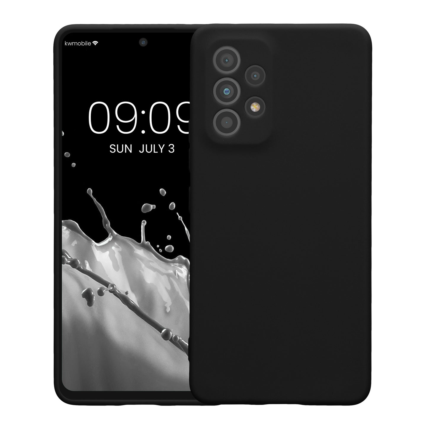 kwmobile Phone Case for Samsung Galaxy A53 5G - Soft Silicone Case - Protective Cover