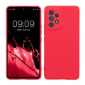 kwmobile Handyhülle kompatibel mit Samsung Galaxy A53 5G Hülle - Handy Case aus weichem Silikon in Neon Pink Neon Pink  
