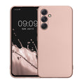 kwmobile Phone Case for Samsung Galaxy A54 5G - Soft Silicone Metallic Shimmering Case - Protective Cover
